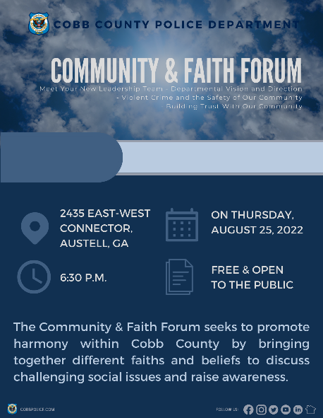 Image of Community & Faith Forum