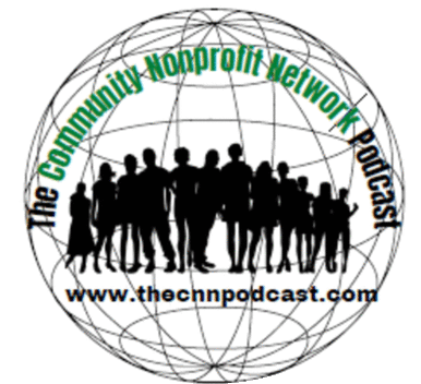 logo for The Community Nonprofit Network Podcast - aka The CNN Podcast - hosted by LifeChangers, Inc.