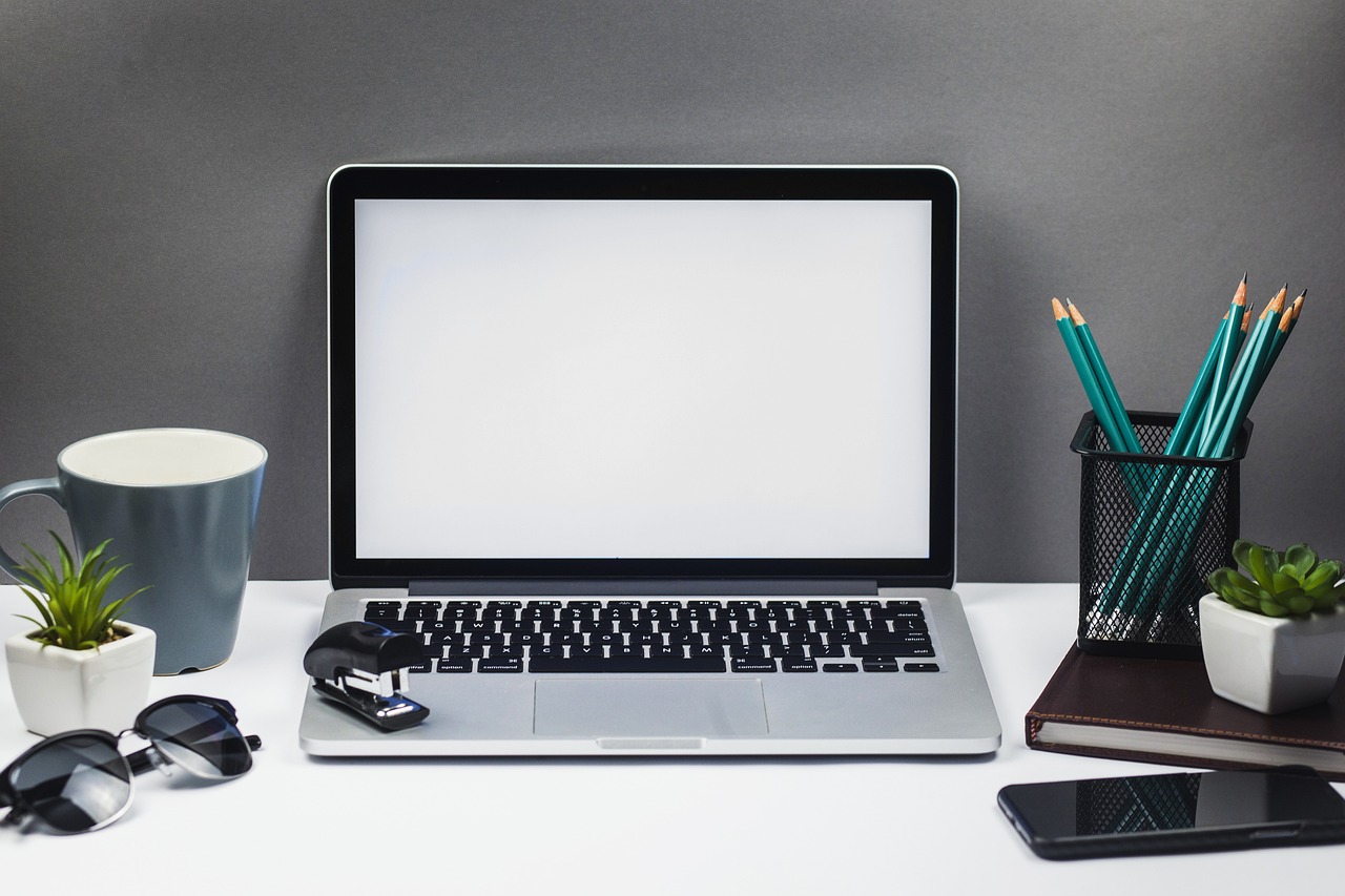 Clean and neat desk space